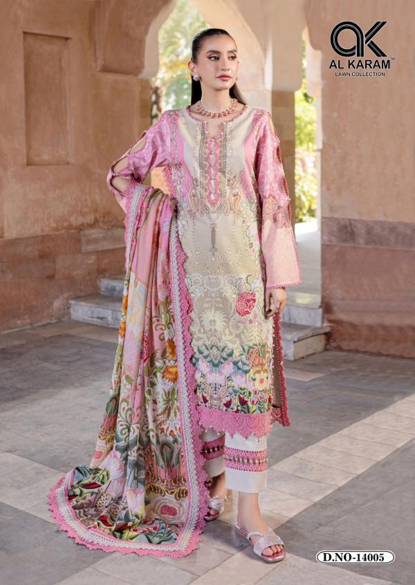 Alkaram Kesariya Vol-14 – Karachi Dress Material